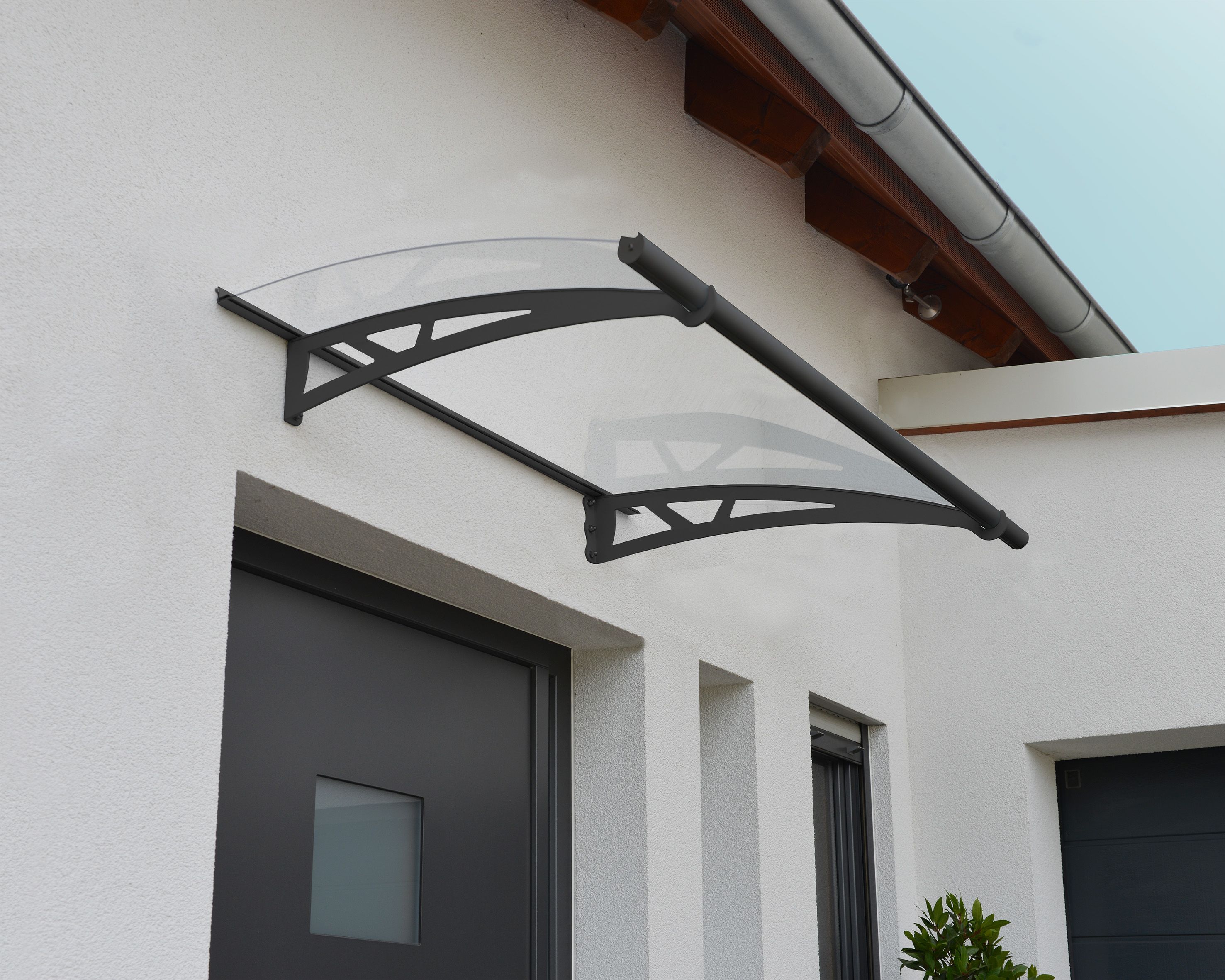 Palram - Canopia Altair Door canopy, (H)175mm (W)1505mm (D)915mm