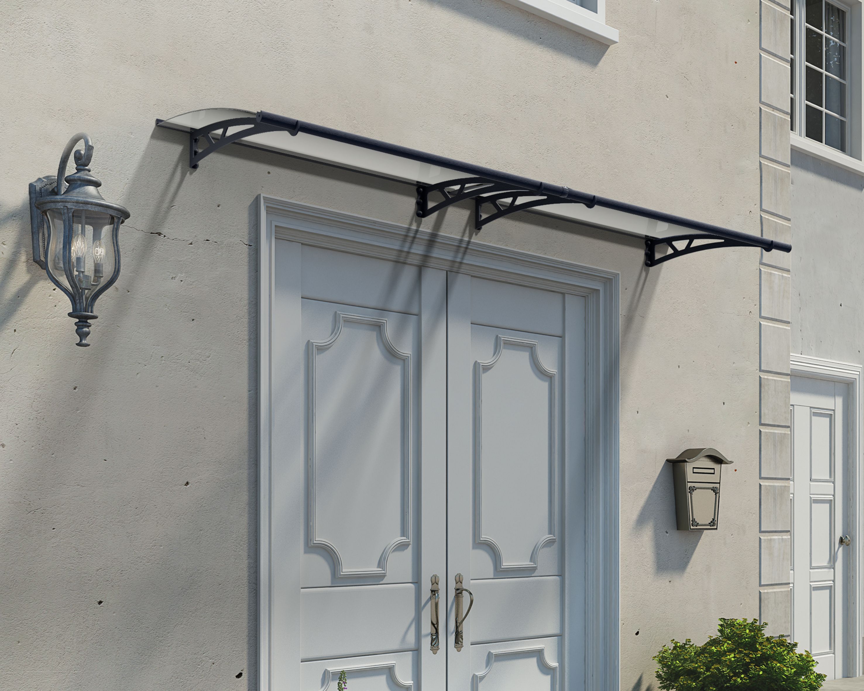 Palram - Canopia Altair Door canopy, (H)175mm (W)3020mm (D)915mm