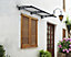 Palram - Canopia Aquila Door canopy, (H)175mm (W)2055mm (D)915mm