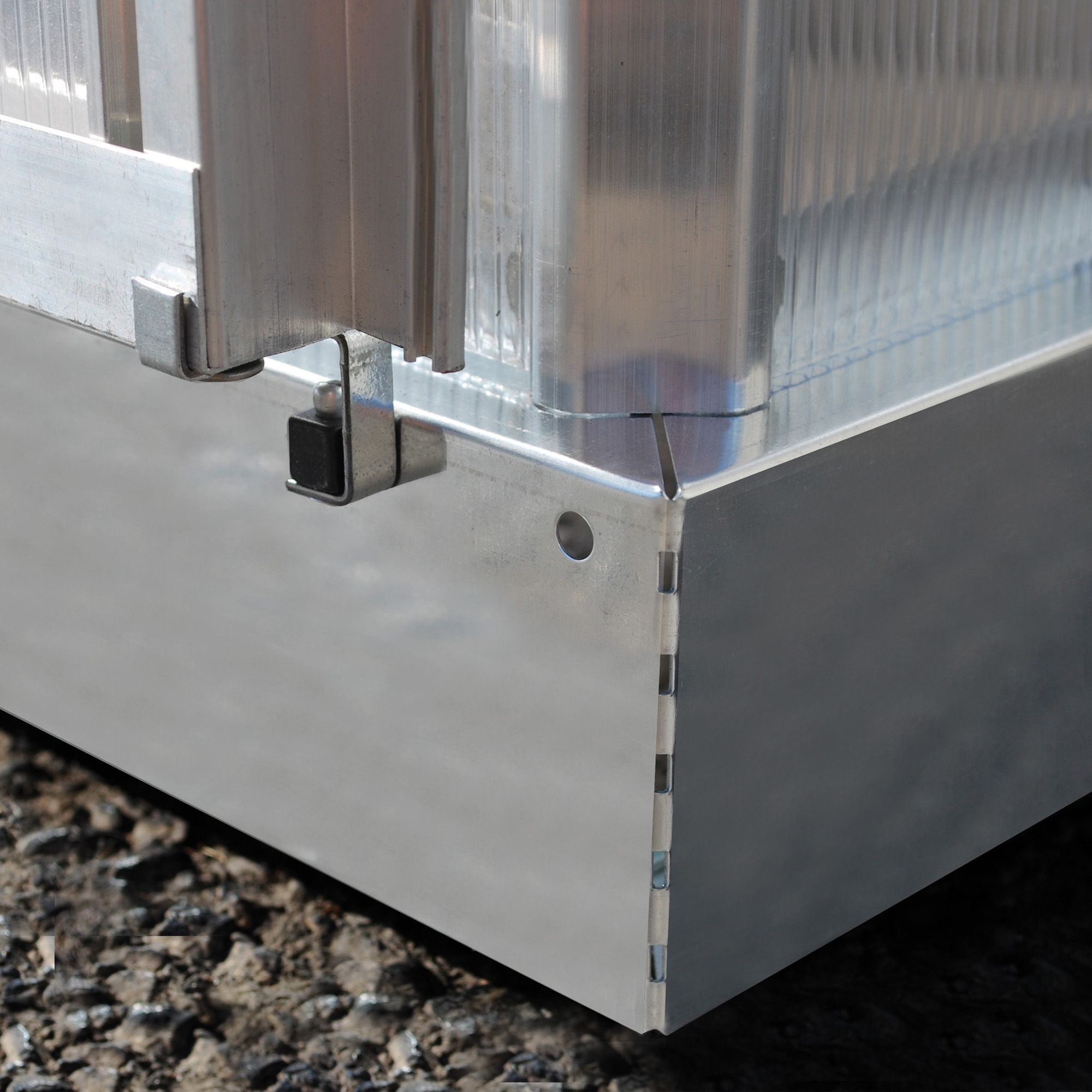Palram - Canopia Harmony 6x4 ft Silver Aluminium Apex Greenhouse