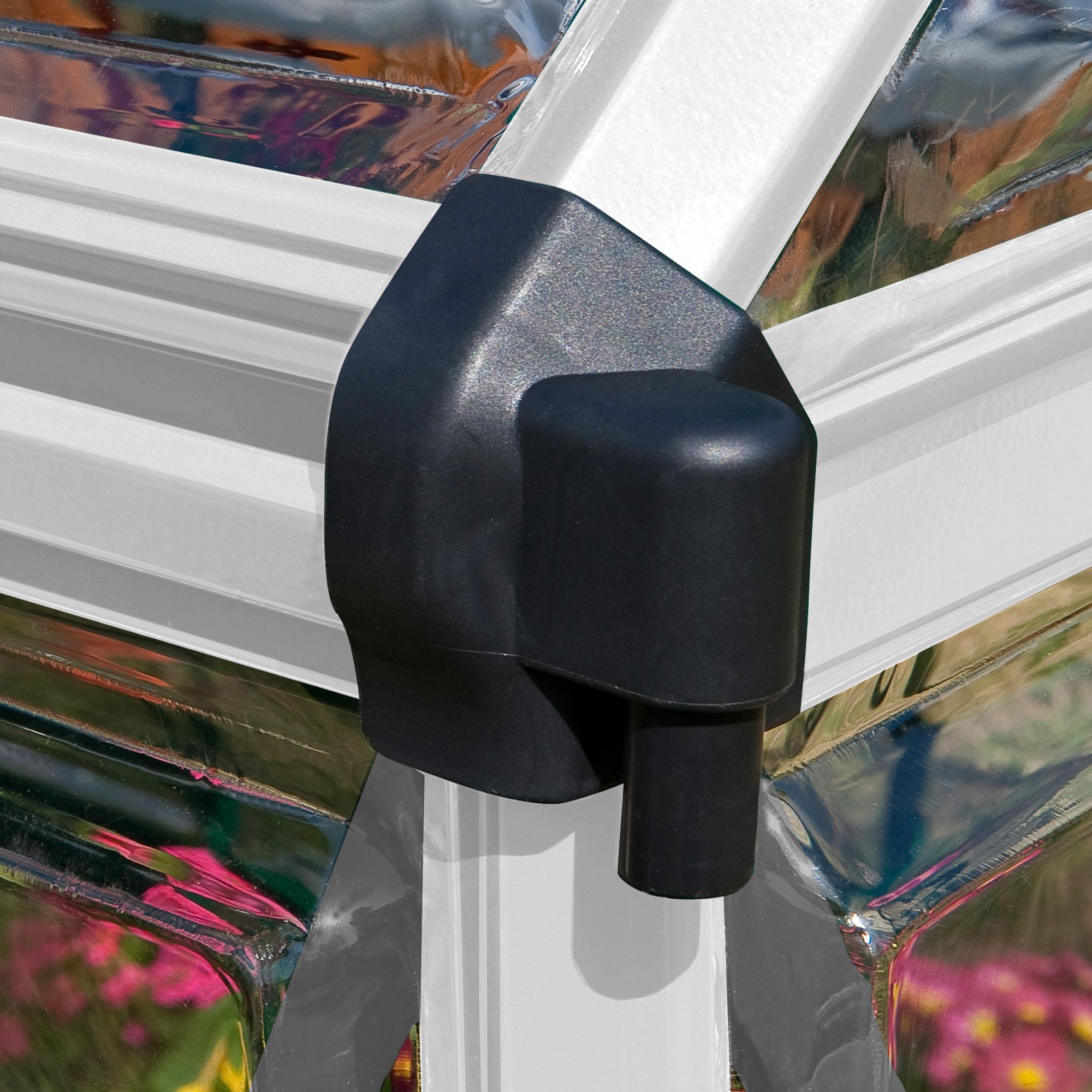 Palram - Canopia Harmony 6x4 ft Silver Aluminium Apex Greenhouse