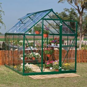 Palram - Canopia Harmony Green 6x8 Greenhouse