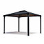 Palram - Canopia Martinique Grey Rectangular Gazebo, (W)3.6m (D)2.96m - Assembly required