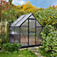 Palram - Canopia Mythos Grey 6X4 Greenhouse with Adjustable vent
