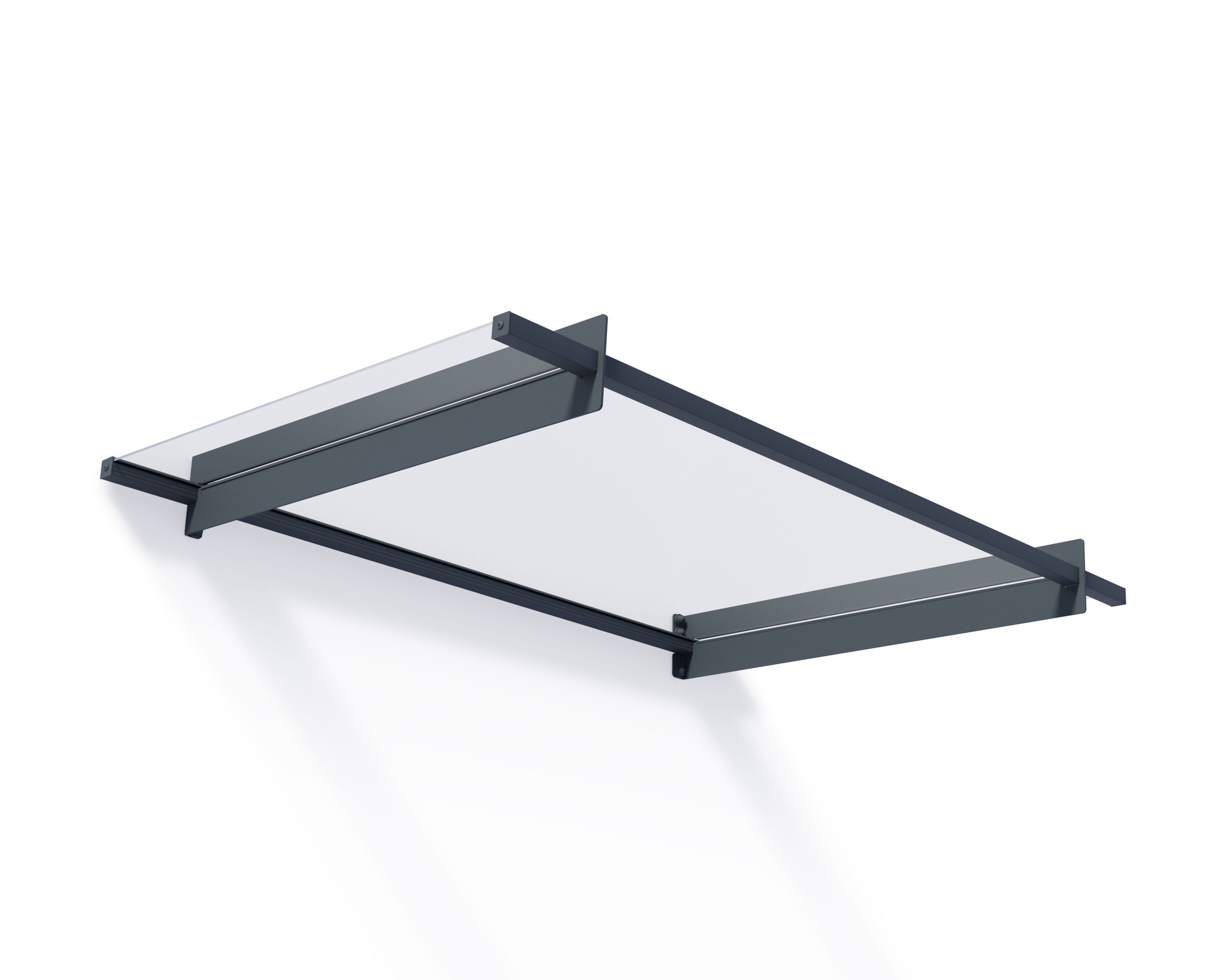 Palram - Canopia Nancy Door canopy, (H)140mm (W)1505mm (D)940mm