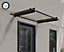 Palram - Canopia Nancy Door canopy, (H)140mm (W)1505mm (D)940mm