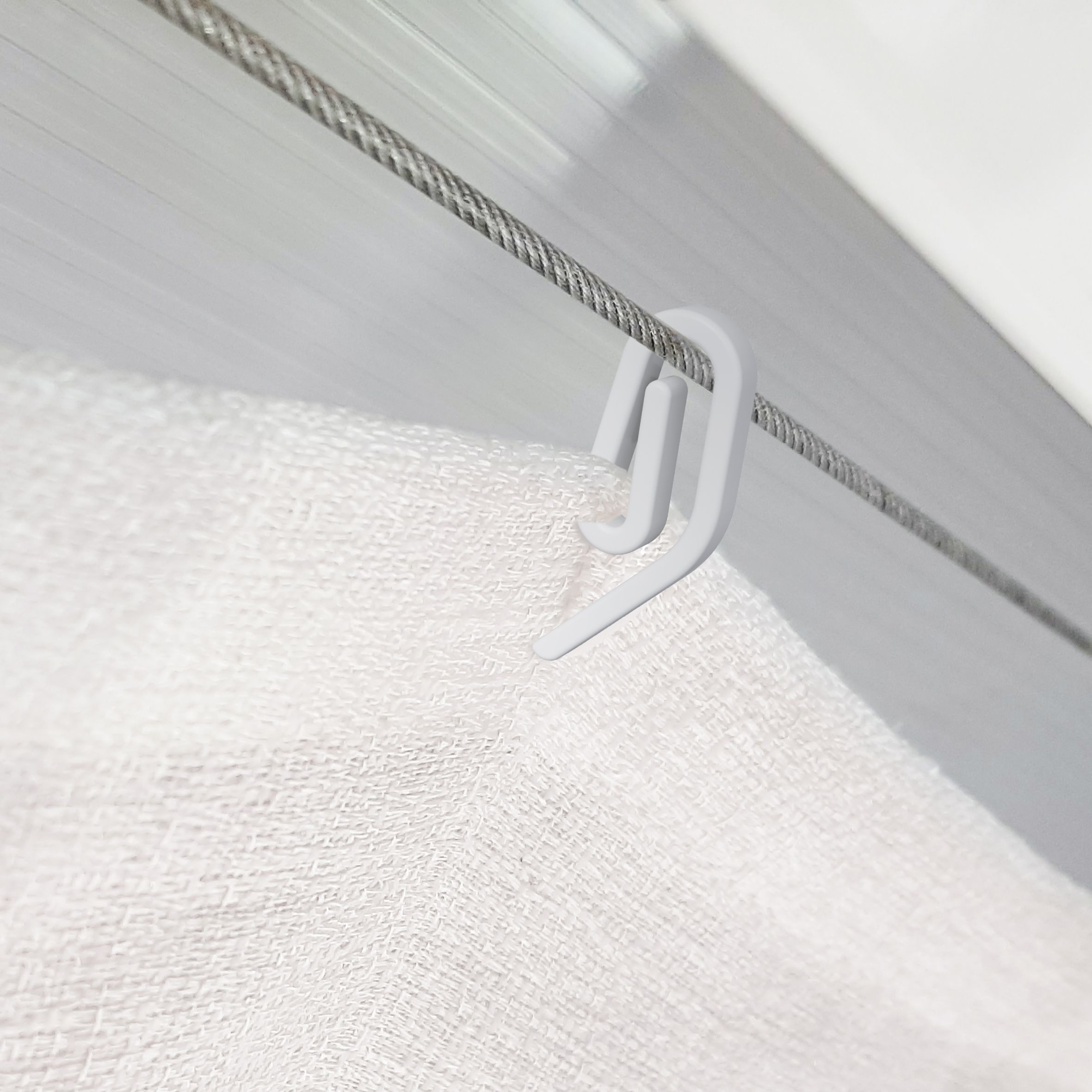 Palram - Canopia White Patio cover roof blind (W) 7300mm (H)540mm