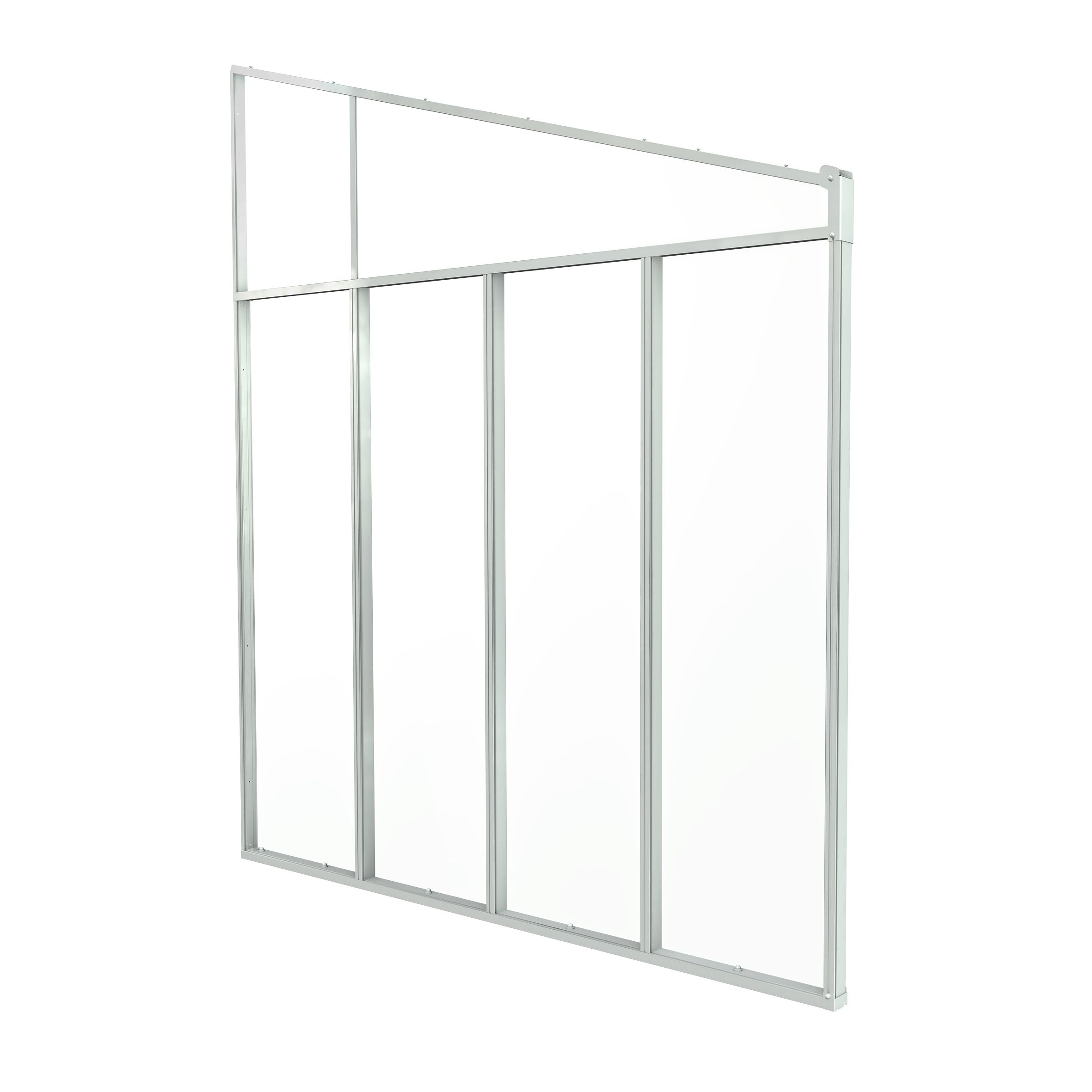 Palram - Canopia White Patio cover side wall