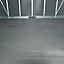 Palram - Canopia Yukon with WPC floor 11x21 ft Apex Dark grey Plastic 2 door Shed with floor