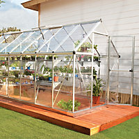 palram greenhouse harmony polycarbonate 6x14 apex diy