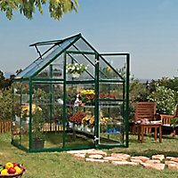 palram apex greenhouse polycarbonate harmony 6x4 diy