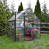 harmony polycarbonate 6x8 apex palram greenhouse diy