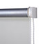 Pama Corded White Plain Thermal Roller Blind (W)120cm (L)195cm