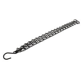 Panacea Black Metal Chain, (L)0.11 (Dia)2.6mm