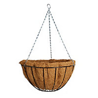 Panacea Classic design Wire Hanging basket, 35cm