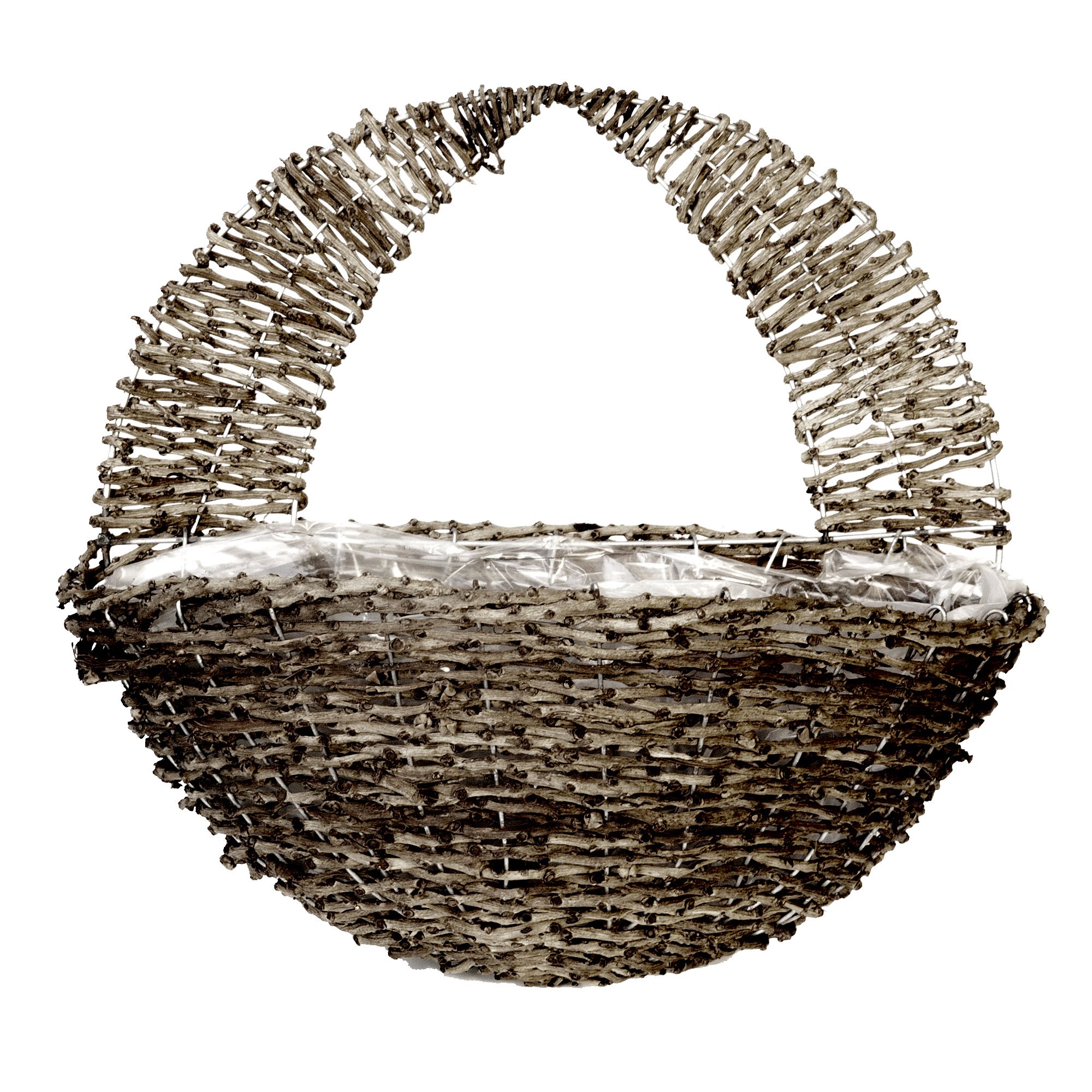 Panacea Rattan Hanging basket, 40cm DIY at B&Q