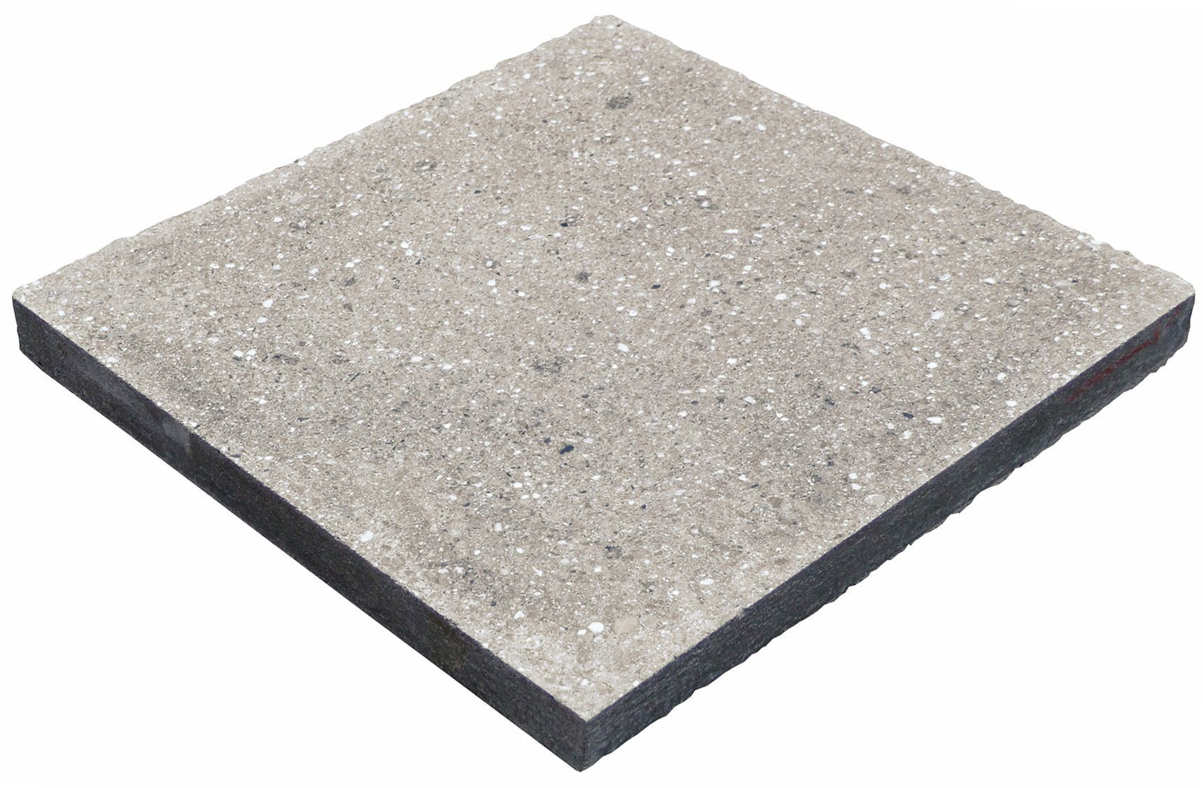 Panache Ground Silver Grey Reconstituted Stone Paving Slab (L)450mm (W ...