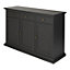 Paris Grey 3 drawer Sideboard (H)916mm (W)1437mm (D)461mm