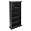 Paris Grey 5 Shelf Freestanding Rectangular Bookcase (H)200mm (W)962mm (D)366mm