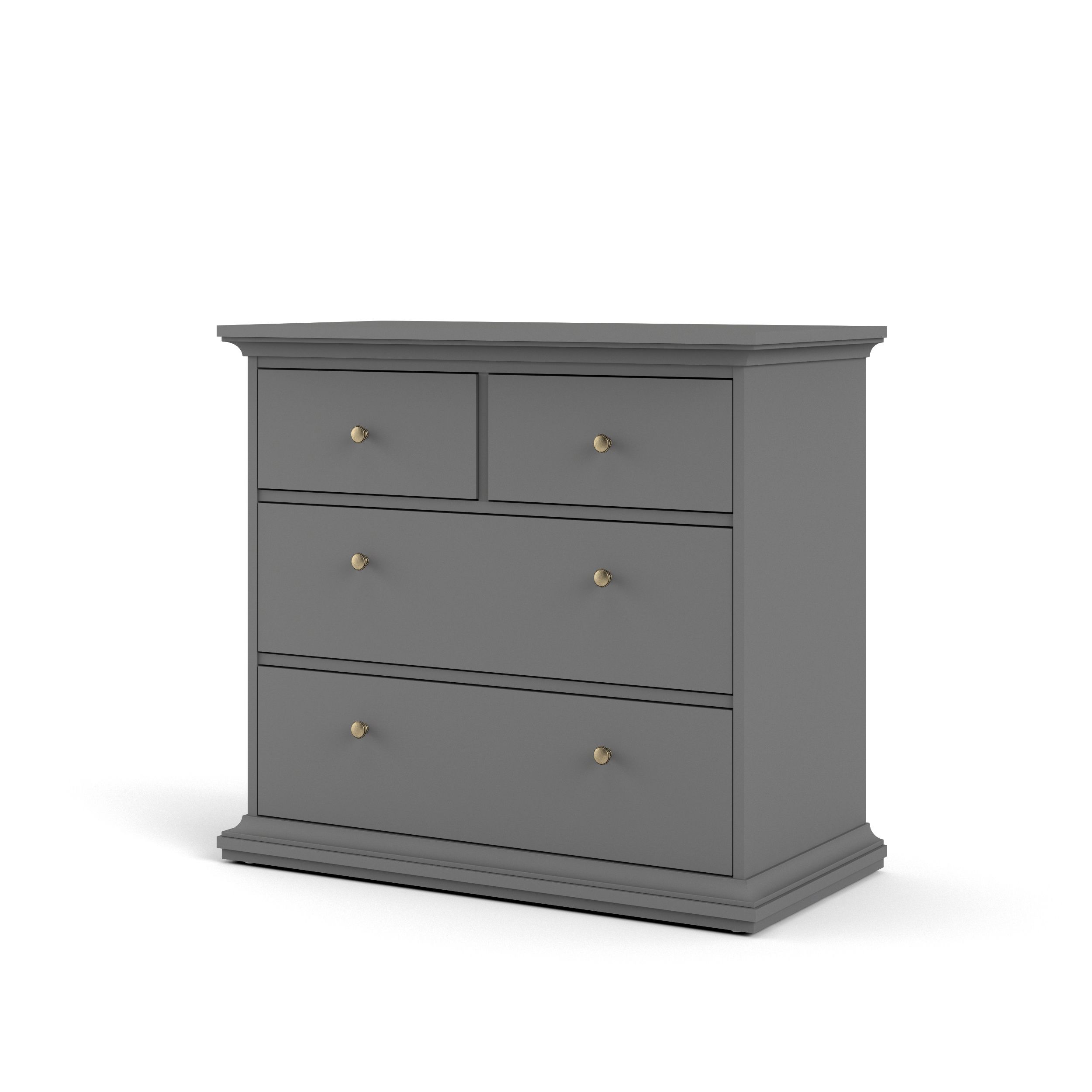 B&q chest store of drawers grey