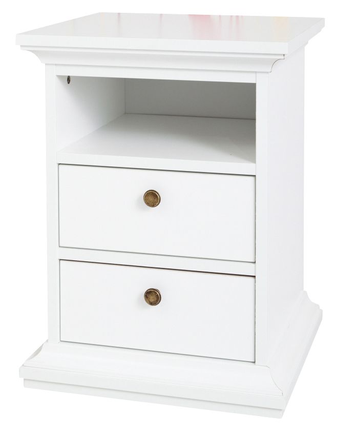 B&q white shop bedside cabinets