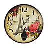 Paris Multicolour Clock