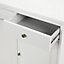 Paris White 3 drawer Sideboard (H)916mm (W)1437mm (D)461mm