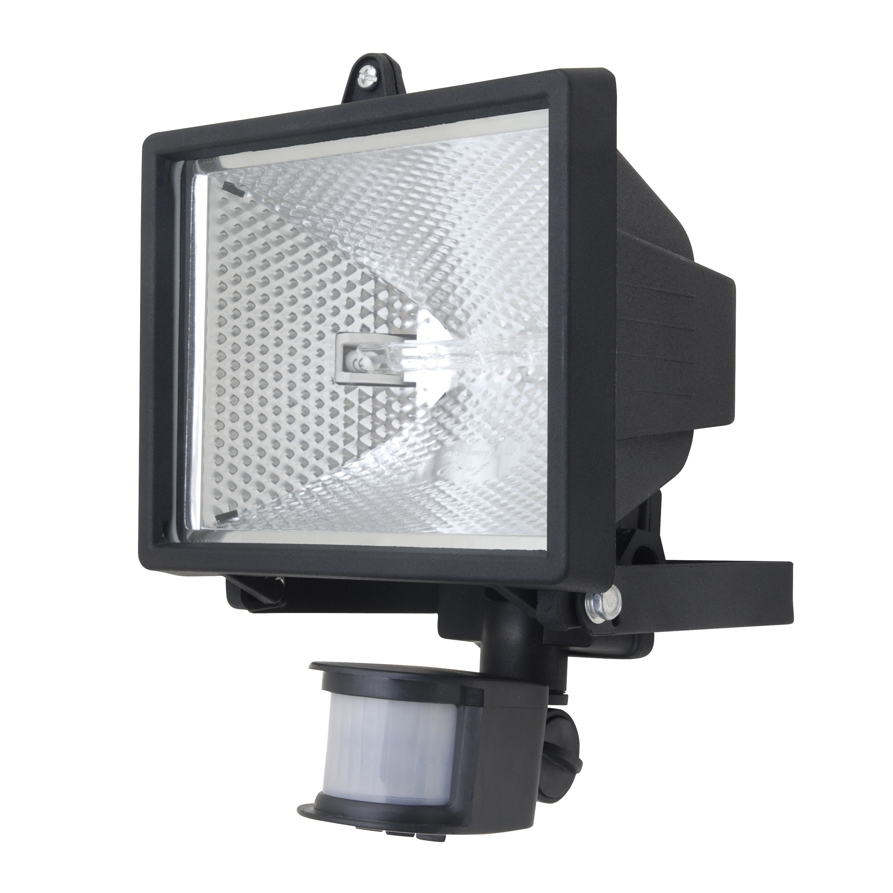 Parkhurst Black Mainspowered Outdoor Halogen Motion Motion sensor