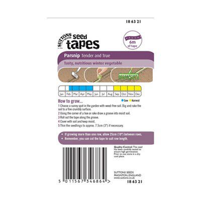 Parsnip Seed tape