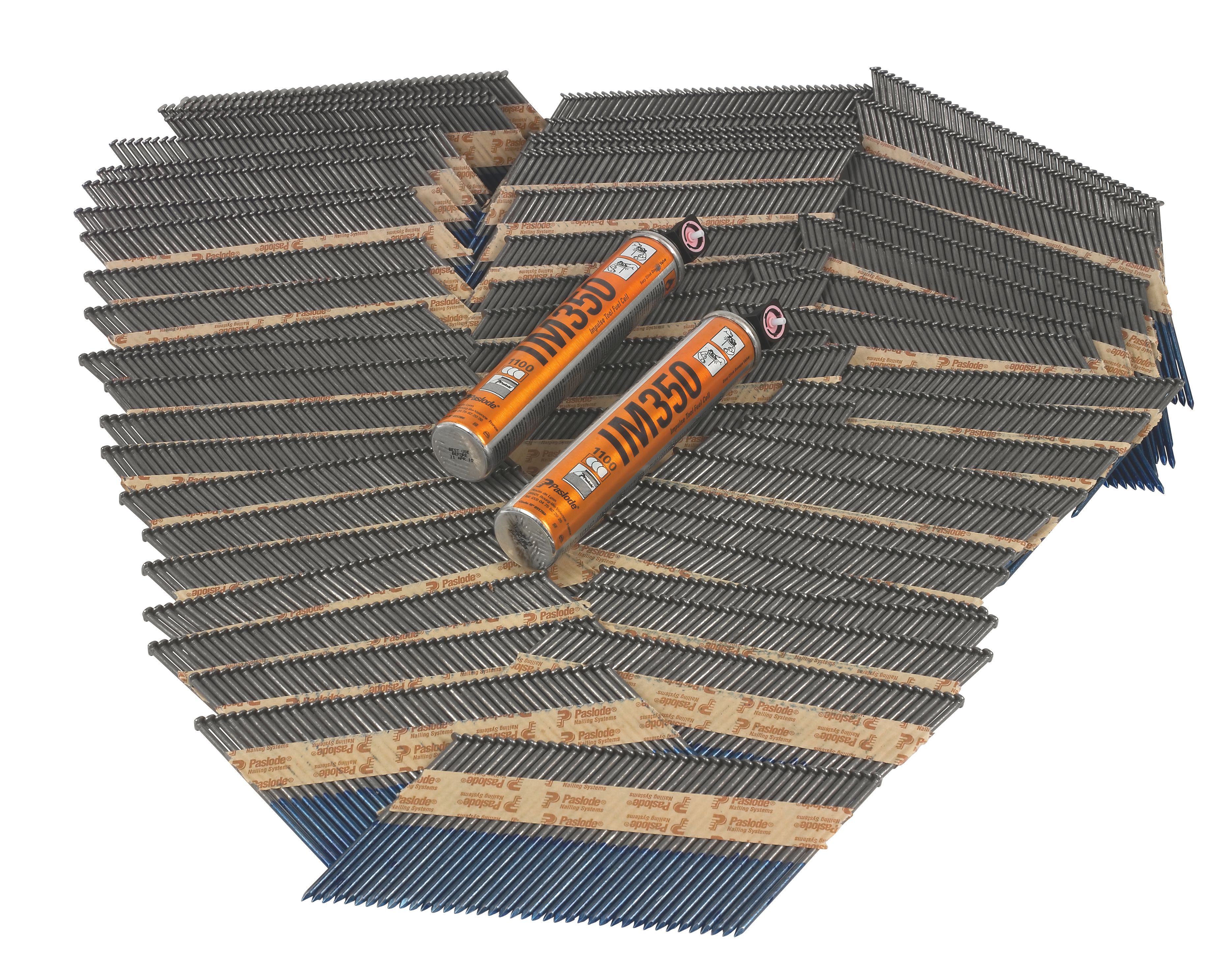 Paslode 141233 Collated Nails, Pack of 2200