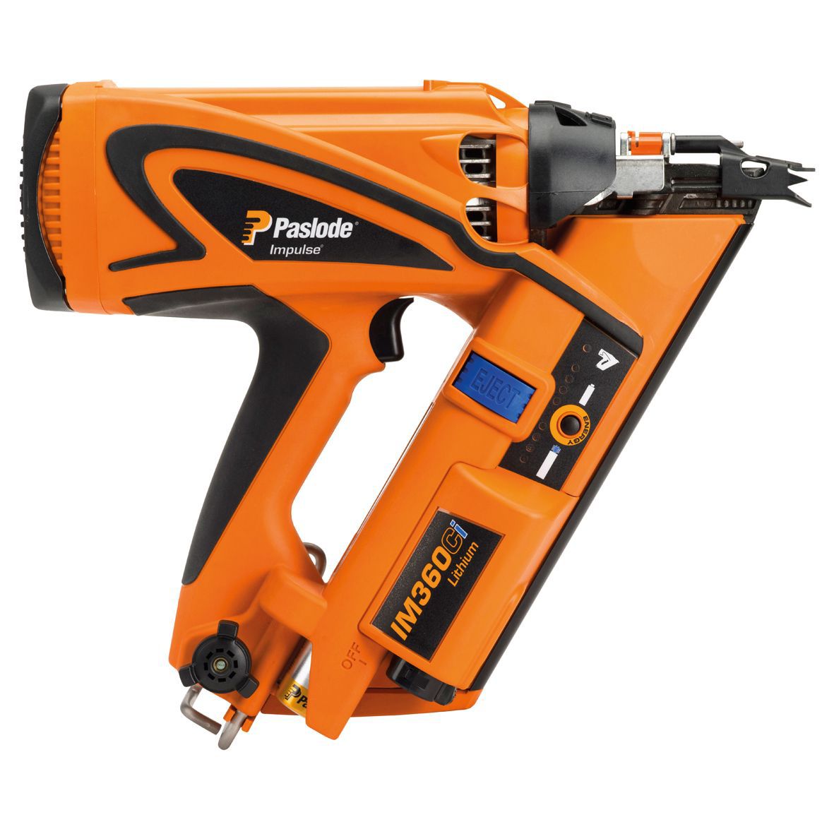 Paslode 7.4V 90mm 1 x 1.2Ah Li-ion First fix Cordless Framing nail gun IM360Ci