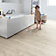 Paso Sand oak Polyvinyl chloride (PVC) Wood effect Luxury vinyl click Flooring Sample