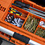 Patrol Metal & plastic 6 compartment Toolbox (H)355mm (W)400mm
