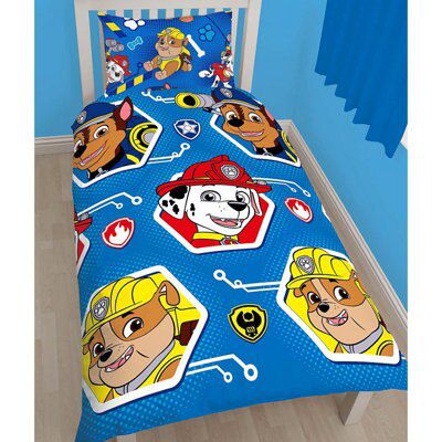 Paw Patrol Multicolour Single Bedding set