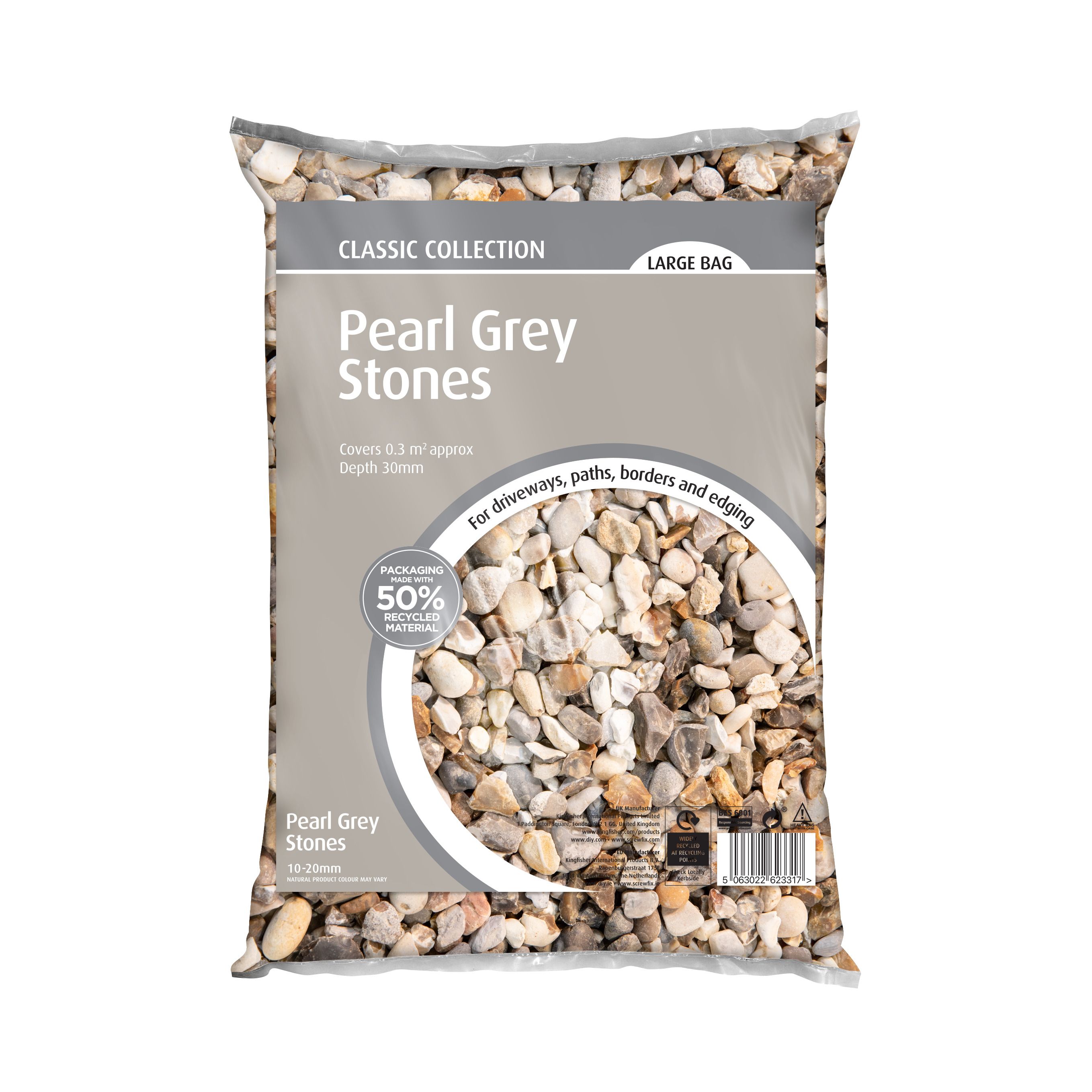 Pearl Grey Decorative stones