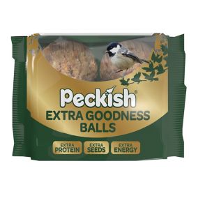 Peckish Extra goodness Suet balls 320g, Pack of 4
