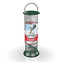 Peckish Stainless steel Peanut All weather Bird feeder 0.7L