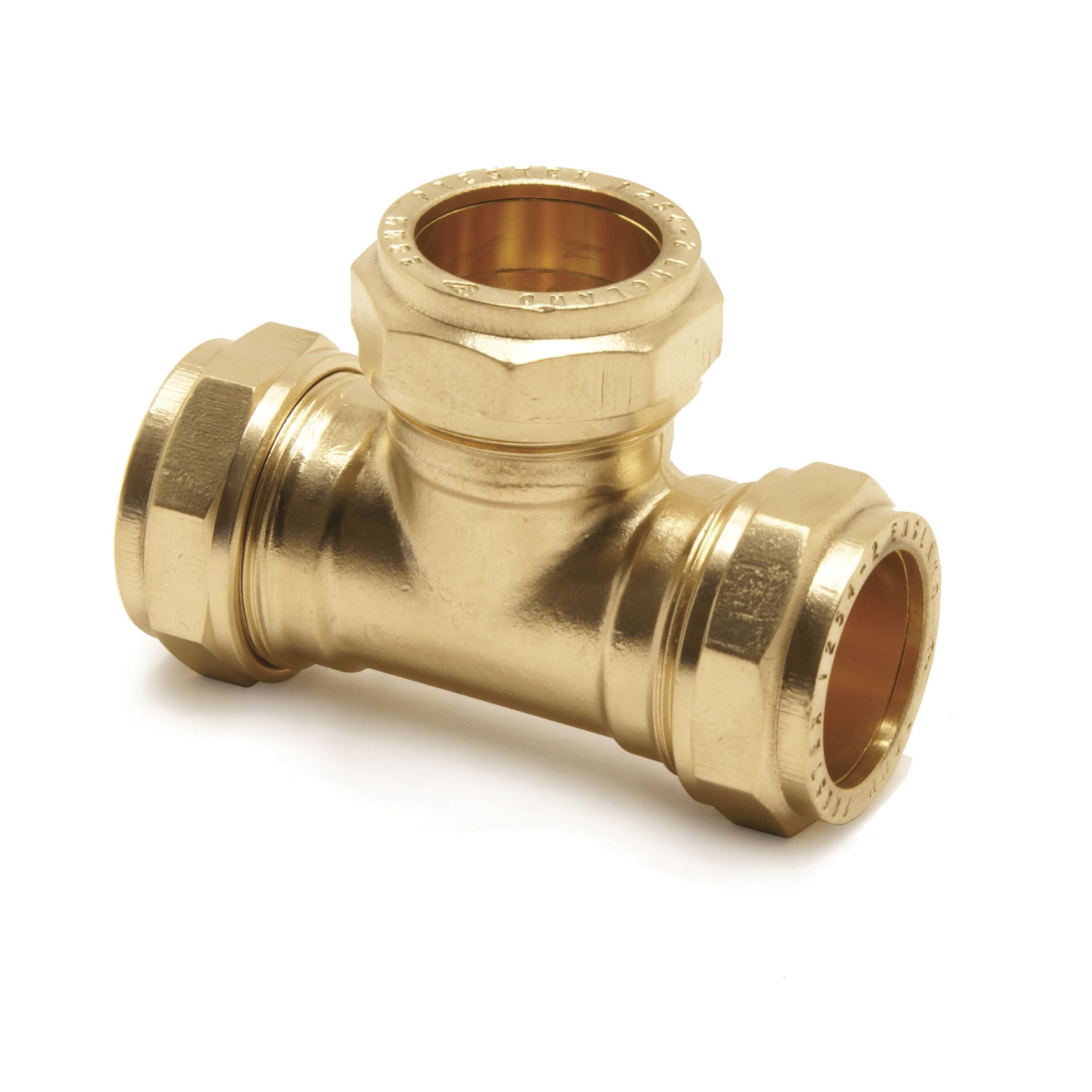 Pegler Brass Compression Equal Tee