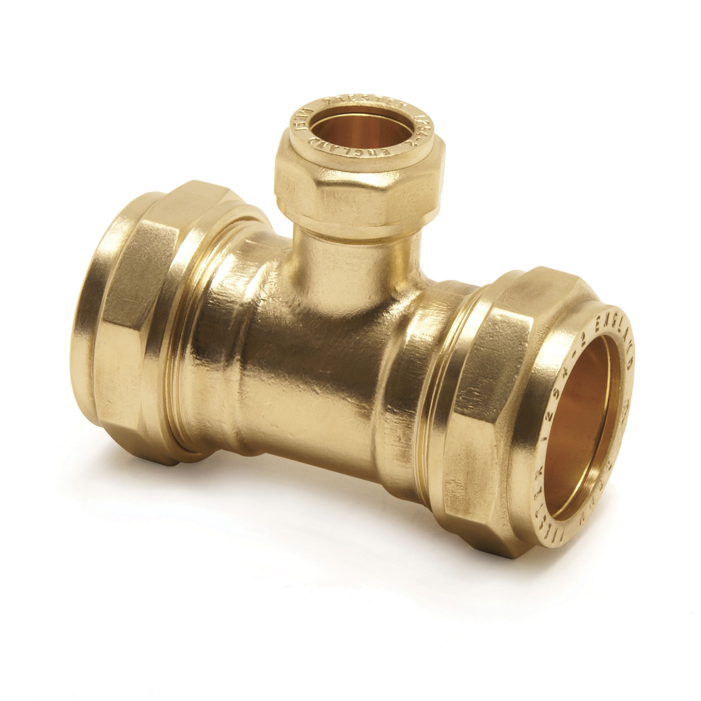 Pegler Brass Compression Reducing Tee