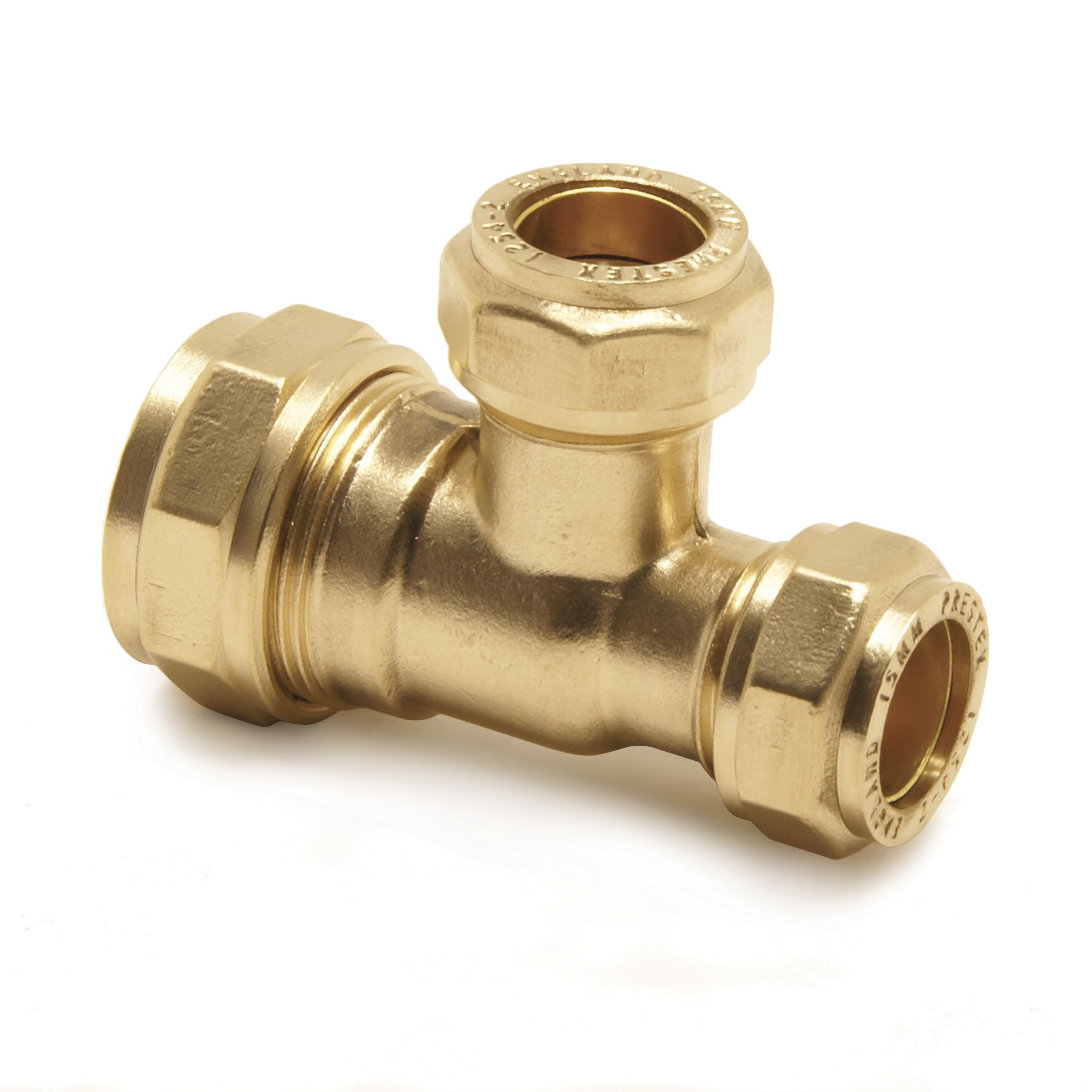 Pegler Brass Compression Reducing Tee