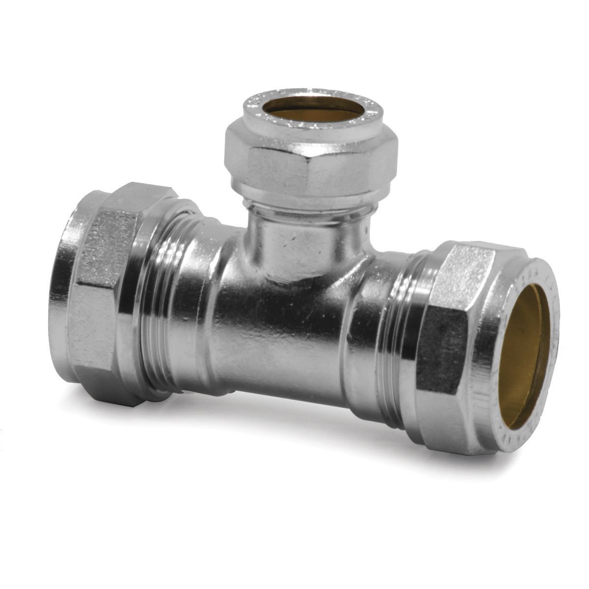 Pegler Brass Compression Reducing Tee