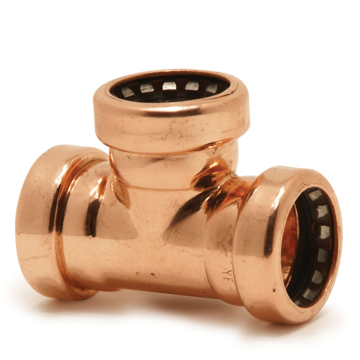 Pegler Yorkshire Tectite Copper Female Equal Pipe fitting coupler (Dia)15mm ½" Pack of 10