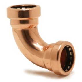 Pegler Yorkshire Tectite Female Angled Equal Pipe fitting coupler, Pack of 10