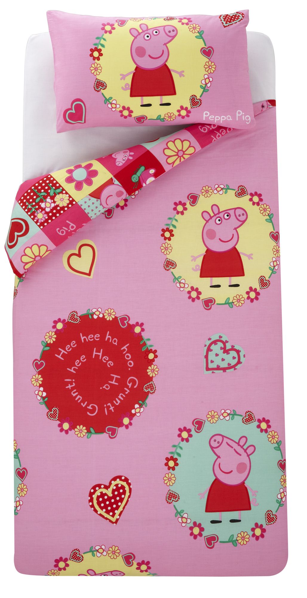 Peppa Pig Peppa Pig Multicolour Single Bedding Set Diy At B Q