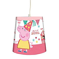 Peppa Pig Pink Peppa Pig fun fair Light shade (D)240mm
