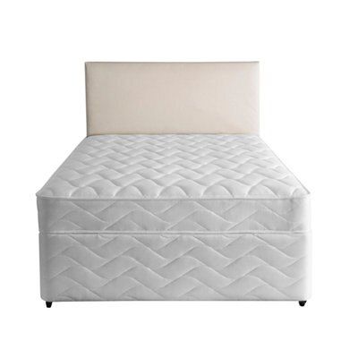 Perfecta Coil sprung Medium 4 Drawer Double Divan set