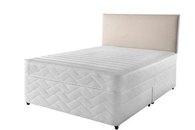 Perfecta Open coil memory Medium 2 Drawer King Divan set