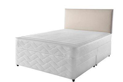 Perfecta Open coil memory Medium King Divan set