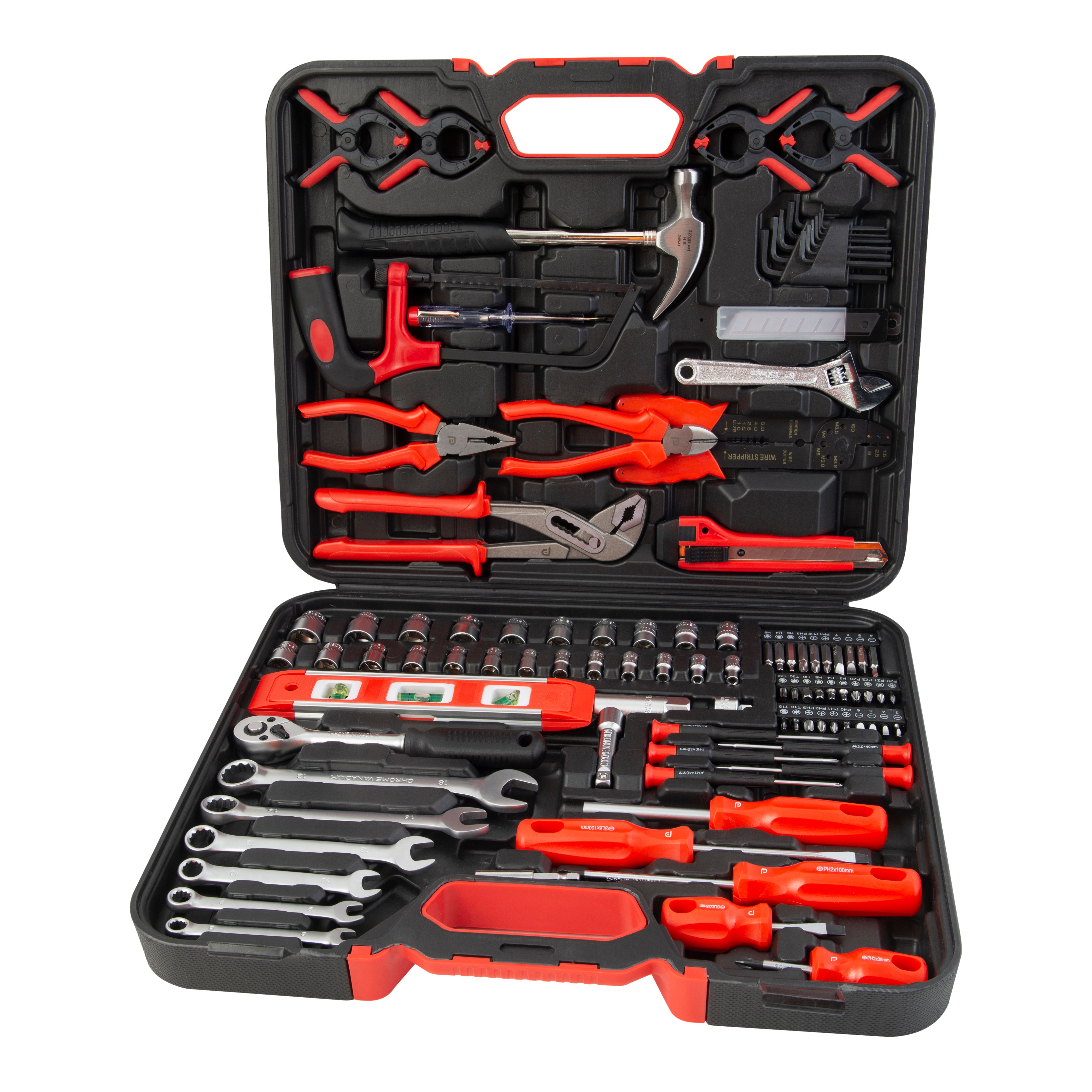 Performance Power 100 piece Multicolour Hand tool kit