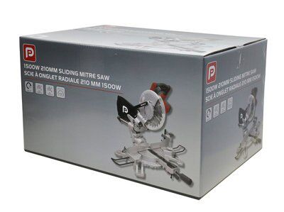 Performance Power 1500W 240V 210mm Corded Sliding mitre saw BMS210M